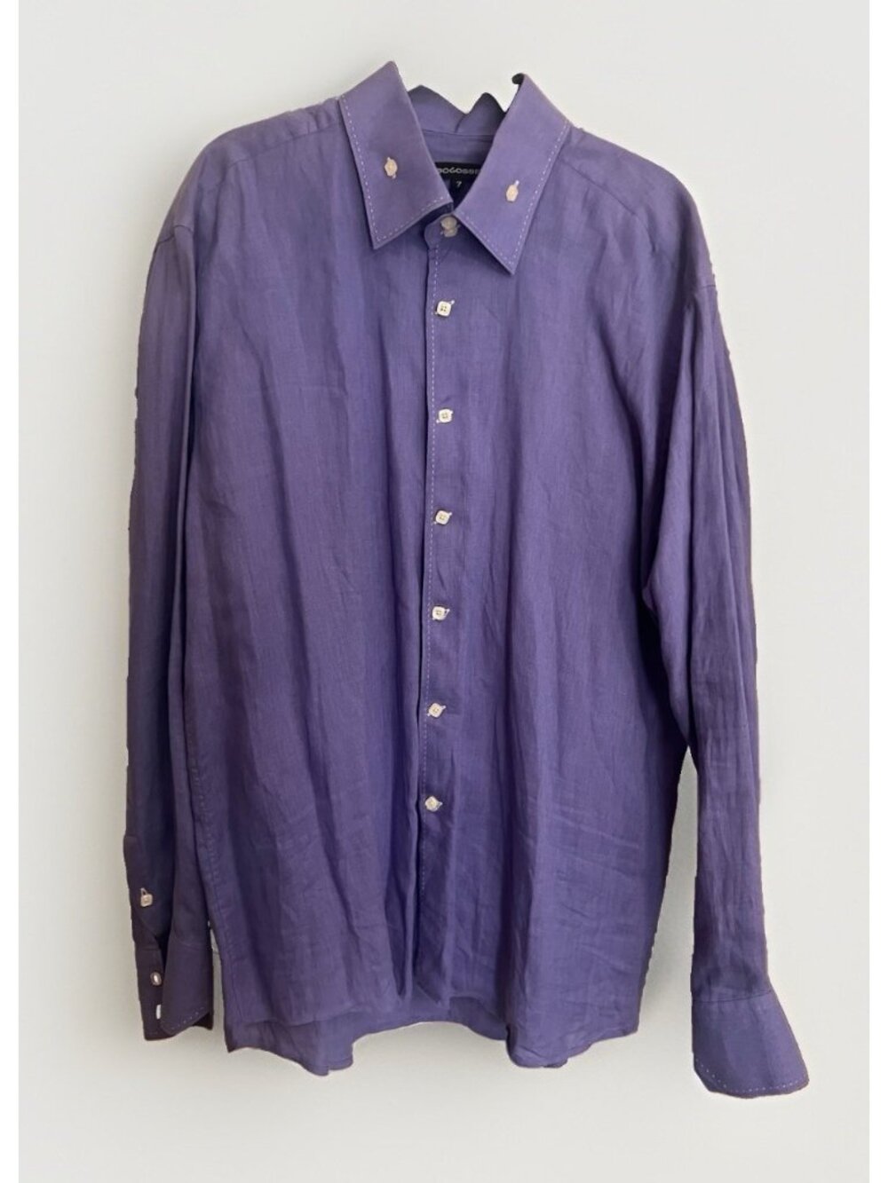 Bogosse men's long sleeve Purple Diango shirt Size 7 3XL. N